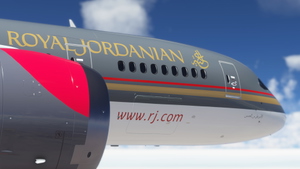 Kuro Boeing B787-8 [V2] Royal Jordanian Fleet Pack | 4K thumbnail 5