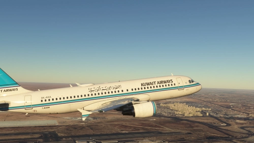 Kuwait Airways 9K-AKA | 8K & 4K |  Cabin | Fenixsim A320 V2