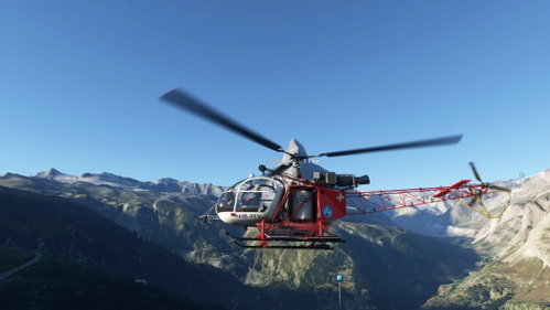 lama-sa315 HB-XEV Air Zermatt