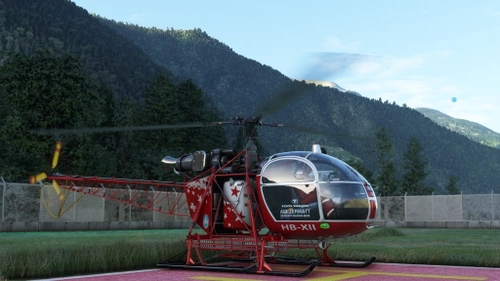 lama-sa315 HB-XII AIR ZERMATT