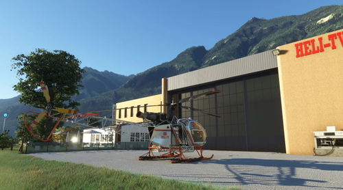 lama-sa315 HB-ZVV Heli Tv