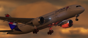 LAN Chile CC-BBA | Kuro B787-8 V2 thumbnail 3