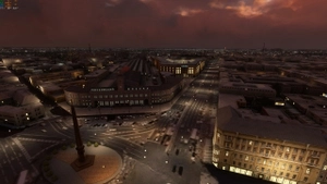 Landmarks of Saint-Petersburg and ULLY airfield and ULLQ helipad thumbnail 5