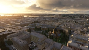Landmarks of Saint-Petersburg and ULLY airfield and ULLQ helipad thumbnail 8