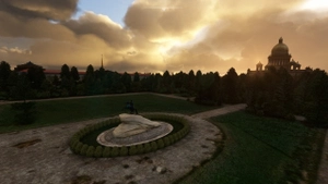 Landmarks of Saint-Petersburg and ULLY airfield and ULLQ helipad thumbnail 9