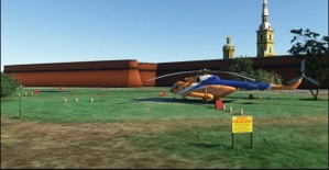 Landmarks of Saint-Petersburg and ULLY airfield and ULLQ helipad thumbnail 13