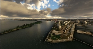 Landmarks of Saint-Petersburg and ULLY airfield and ULLQ helipad thumbnail 14