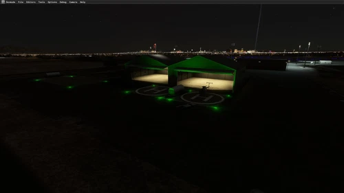 Las Vegas Metro PD Air Unit Hanger