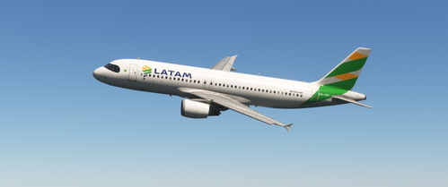 LATAM Airlines Brasil (Custom Cabin Interior) | PR-XBG  | Fenix Airbus A320ceo | 8K