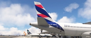 LATAM Airlines Brasil (Full Pack) | Fenix Airbus A320 v2 (IAE) | 4K + Custom Cabin and Cockpit thumbnail 19