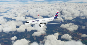 Latam Brasil - PR-XBP (Primeiro Mascarado) iniBuilds A320neo thumbnail 1