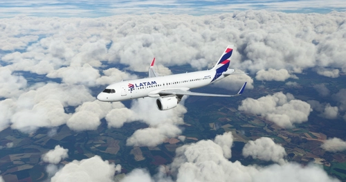 Latam Brasil - PR-XBP (Primeiro Mascarado) iniBuilds A320neo