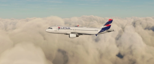 LATAM Airlines Brasil (PR-MYO) | Fenix Airbus A320 v2 (CFM) | 4K + Custom Cabin and Cockpit