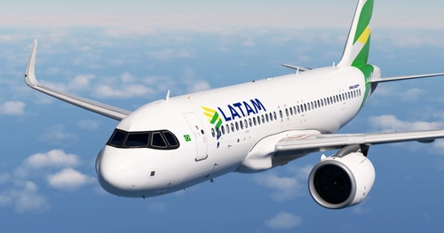 Latam Brasil - PR-XBG (Verde Amarelo) iniBuilds A320neo