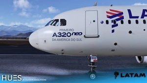 LATAM Brazil & Chile Livery Pack - FBW A32NX (8K) thumbnail 3
