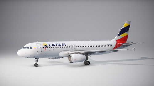 LATAM (Lan Ecuador - HC-CPR) fictional livery new colors Latam