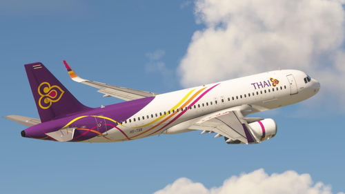 LATIN VFR A320 CEO. THAI AIRWAYS  HS-TXR