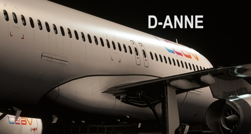 Latin VFR A320ceo LEAV D-ANNE new livery