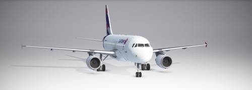 LatinVFR  / Horizon Simulations A319-100 LATAM Airlines PT-TPA