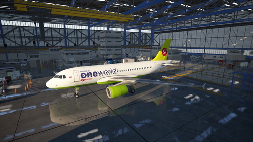 LatinVFR A319 S7 Airlines Oneworld Old