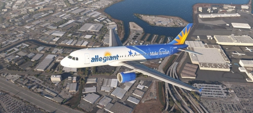 LatinVFR A320ceo (CFM) Allegiant Air N218NV [Make a Wish] | Requested