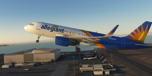 LatinVFR A320ceo (CFM ls) Allegiant Air N195NV  | Requested