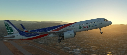 LatinVFR A321 neo Middle East Airlines T7-ME5 (8K)