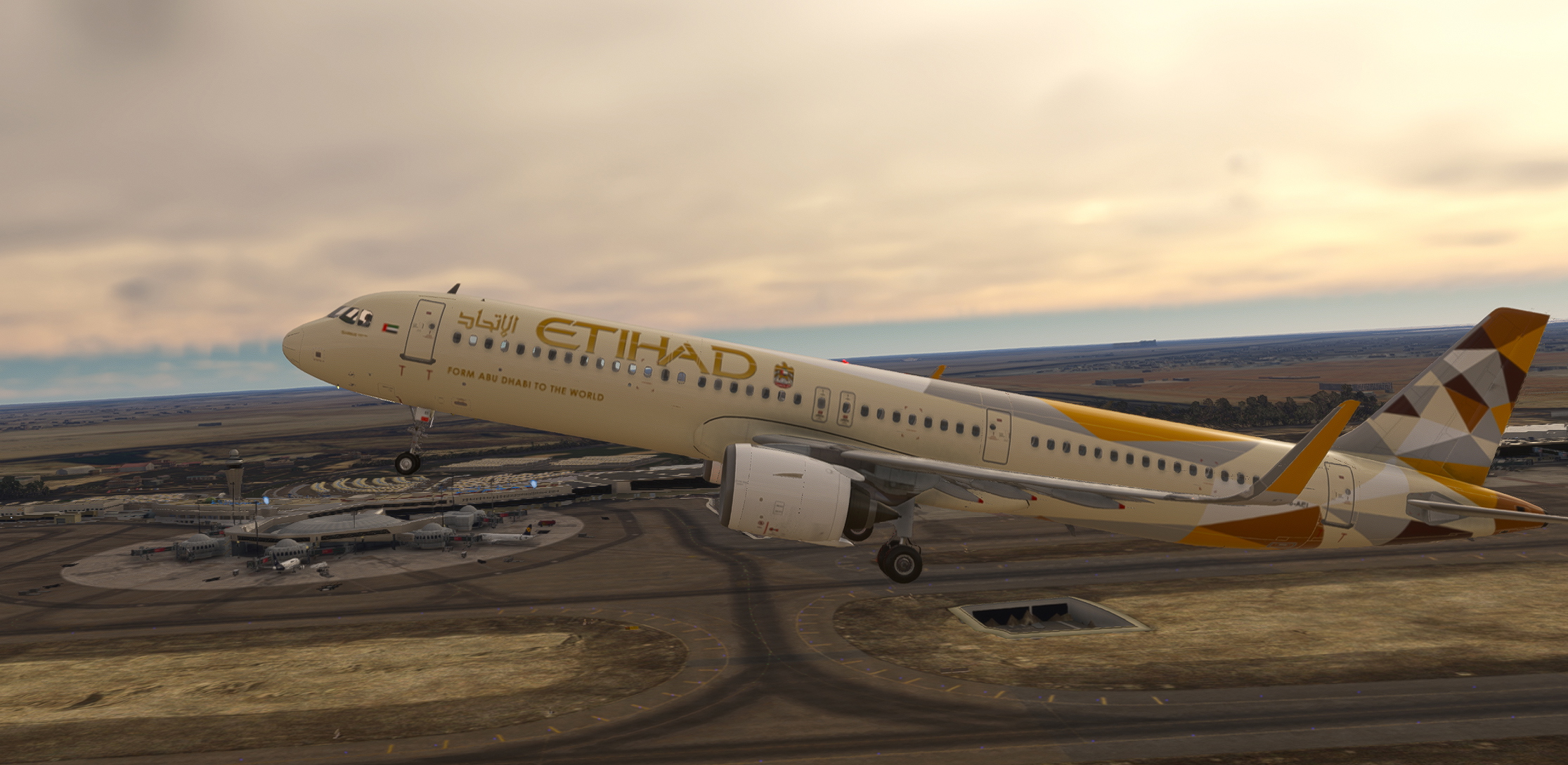 LatinVFR A321neo Etihad Airways A6-AEI - Image 1