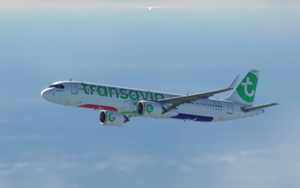 LatinVFR A321neo Transavia PH-YHZ  8K thumbnail 5