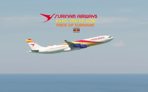 LatinVFR A340-300 Surinam Airways  8K