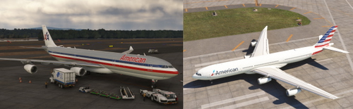 LatinVFR A340-300 American Airlines (New&Old) Liveries | Fictional | Requested