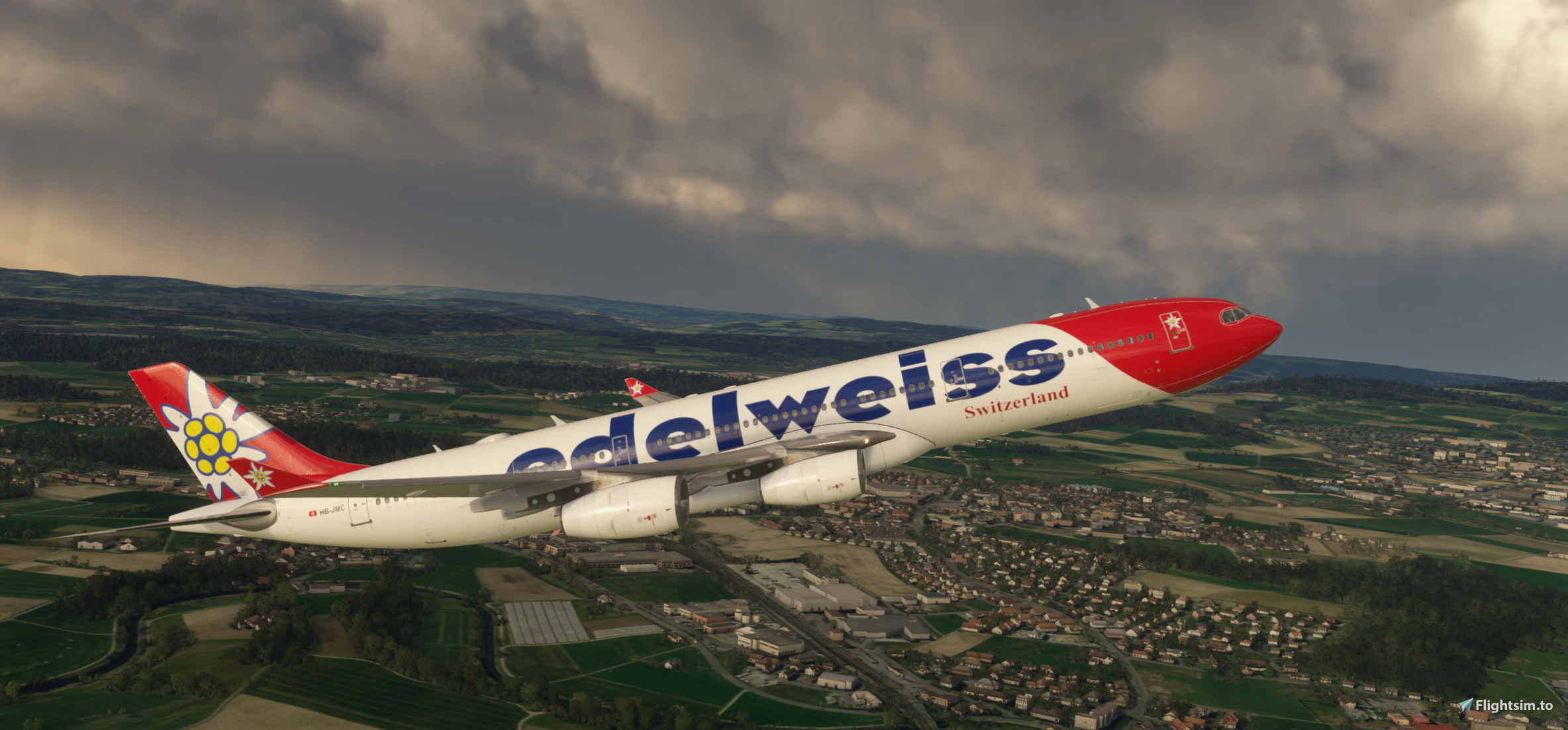 LatinVFR A340-300 Edelweiss HB-JMC | Requested - Image 1