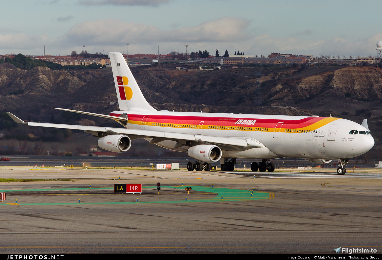 LatinVFR  |  A340-300  |  IBERIA  |  EC-GJT  +  EC-IIH  |  PACK  X2  - Image 2