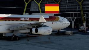 LatinVFR  |  A340-300  |  IBERIA  |  EC-GJT  +  EC-IIH  |  PACK  X2  thumbnail 5