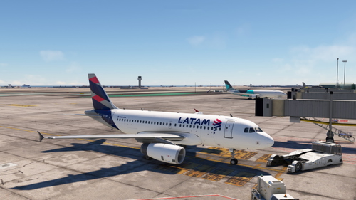 LatinVFR Airbus A319 LATAM Chile (CC-CQK)