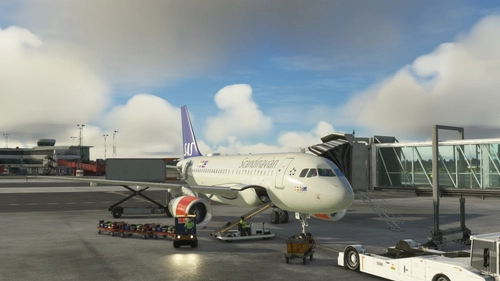 [DISCONTINUED] - LatinVFR Airbus A319 Scandinavian Airlines (SAS) 1998 Livery OY-KBT