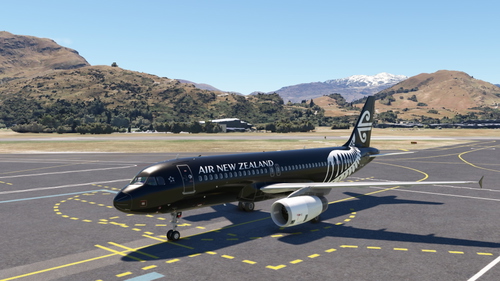 LatinVFR Airbus A320 Air New Zealand (ZK-OAB)