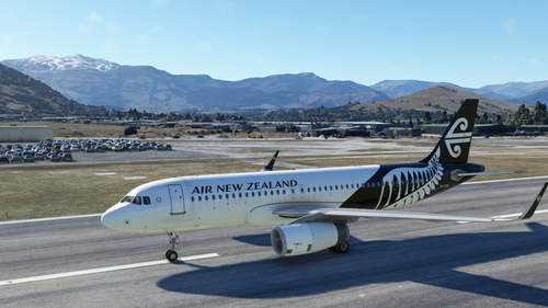 LatinVFR Airbus A320 Air New Zealand (ZK-OXD)