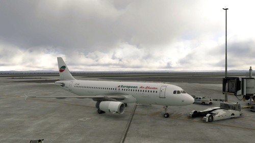 LatinVFR Airbus A320 European Air Charter (LZ-LAD)