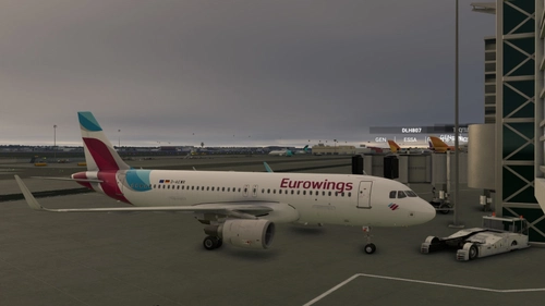 LatinVFR Airbus A320 Eurowings (D-AEWR)