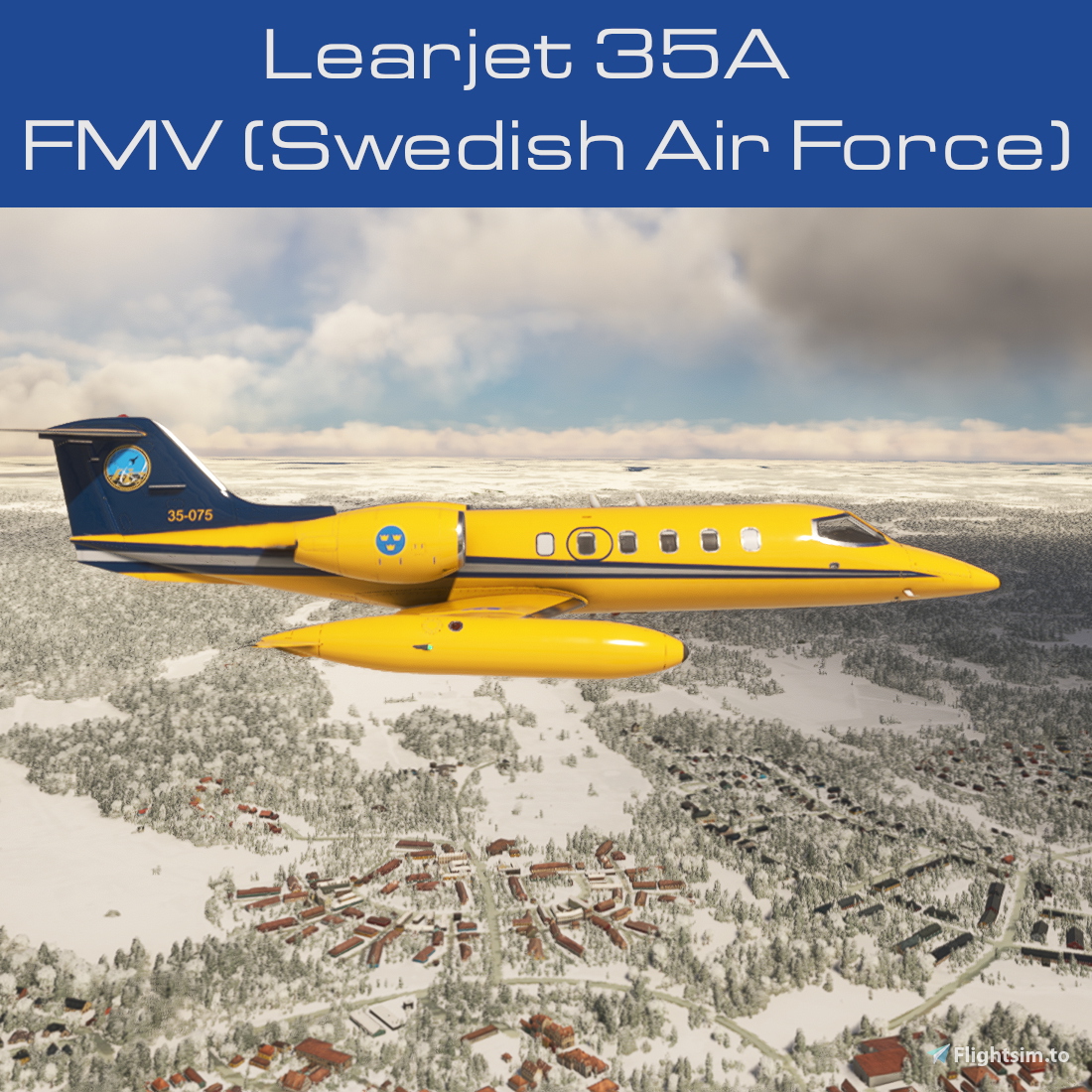 Learjet 35A Försvarets Materielverk (FMV) - Image 1