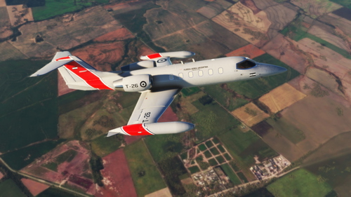 LEARJET 35A Fuerza Aérea Argentina T-26