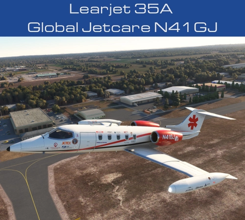 Learjet 35A Global Jetcare Inc N41GJ