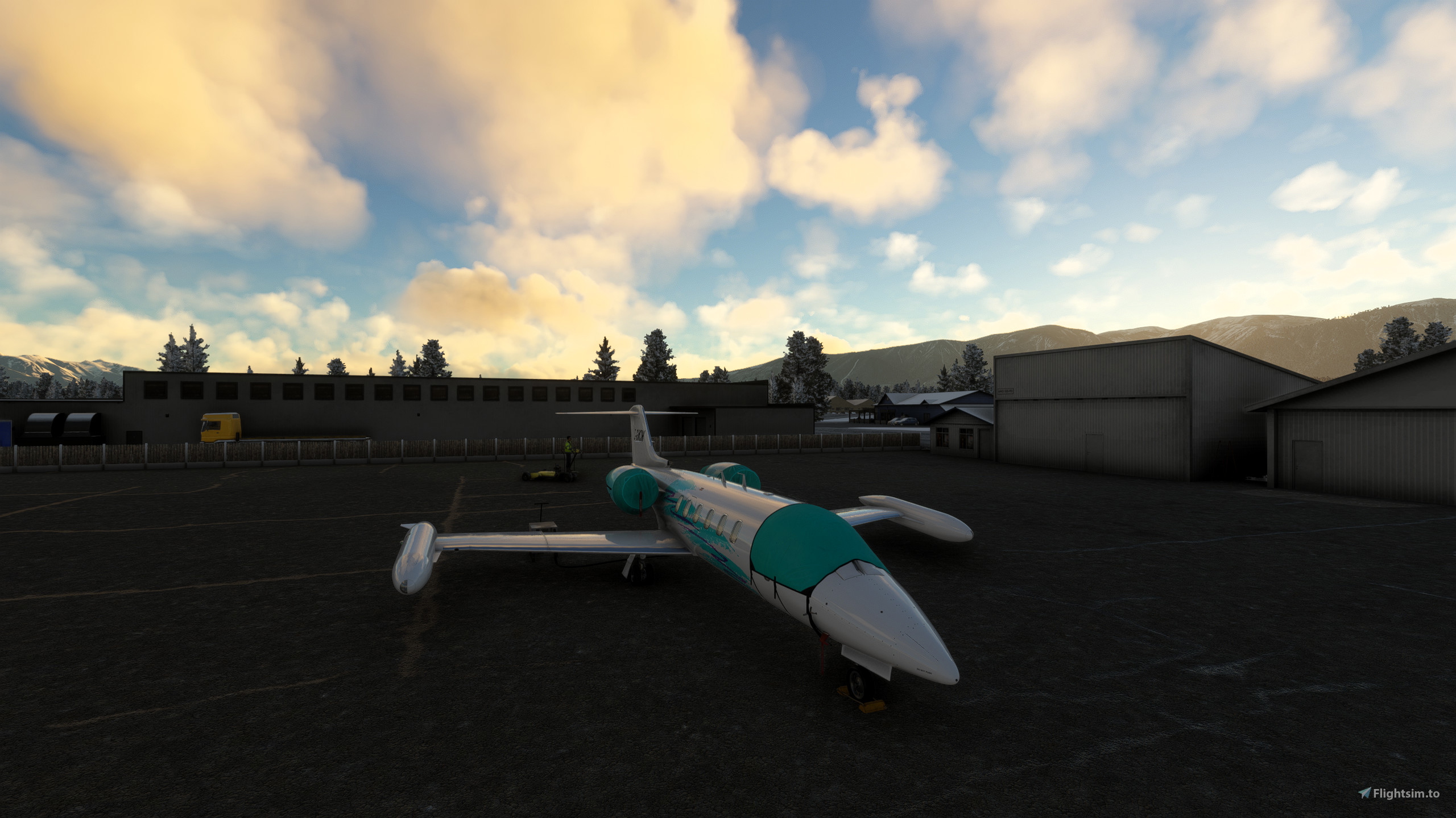 Learjet 35a Jazz C-GWCW for Microsoft Flight Simulator | MSFS