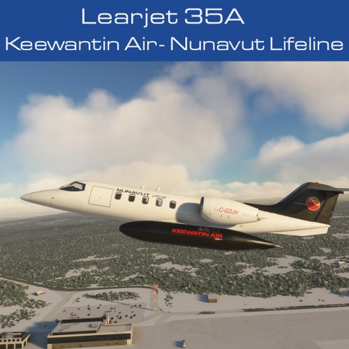 Learjet 35A Keewatin Air Nunavut Lifeline