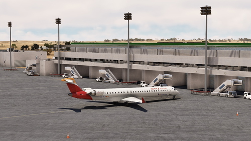 LECC - Cáceres International Airport (Fictitious)