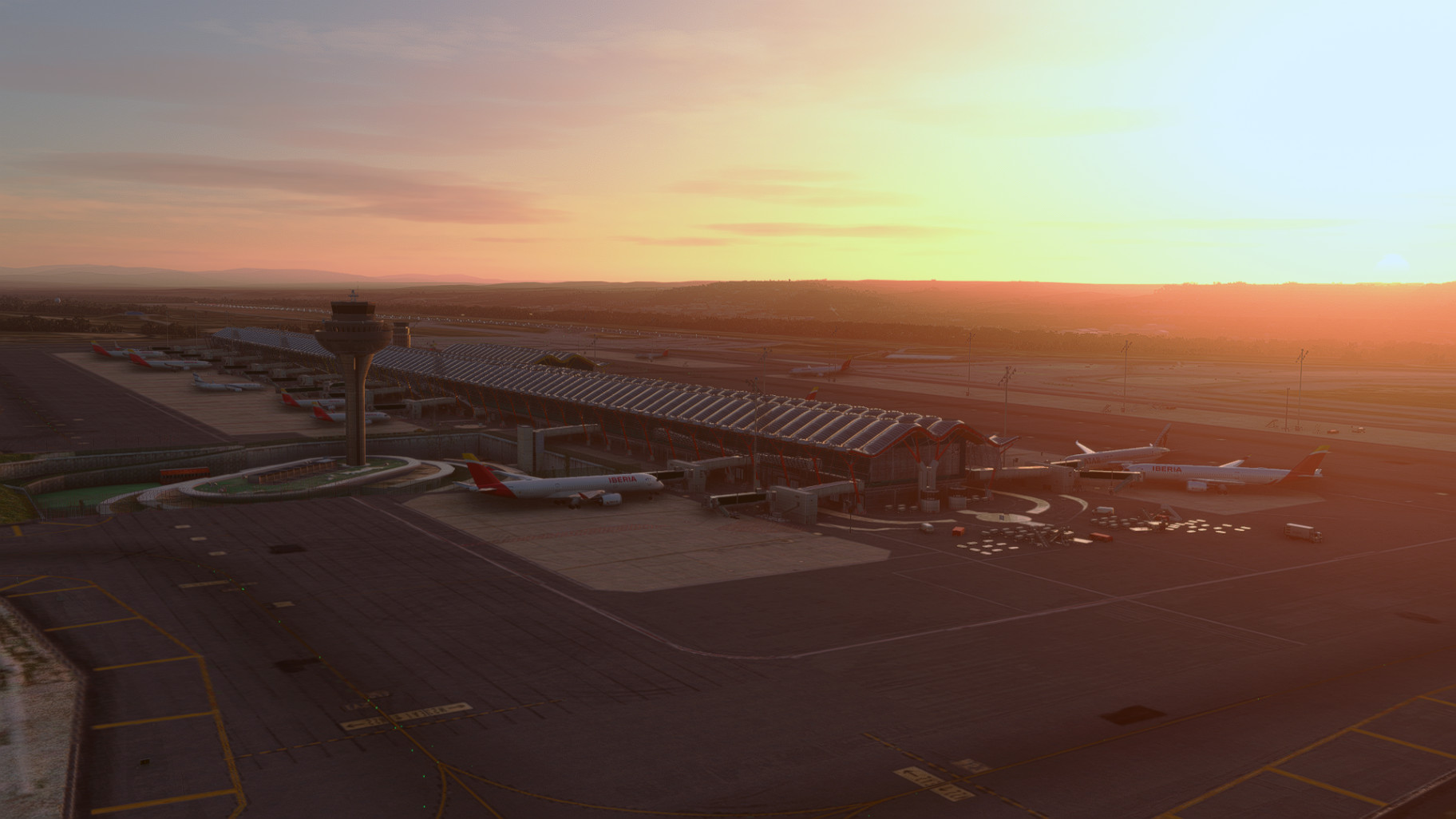 LEMD Madrid Barajas FSLTL Static Aircraft - Image 1