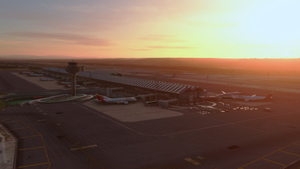 LEMD Madrid Barajas FSLTL Static Aircraft thumbnail 1
