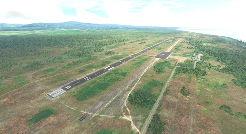 Leo Wattimena Airport (WAEW) - Morotai Island, Indonesia.