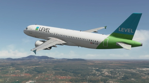 Level OE-LVR  Fenixsim A320-214